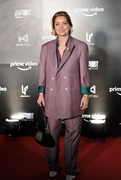 Dolores Fonzi, pareja de Mitre y amiga de Darín, fue una de las invitadas especiales