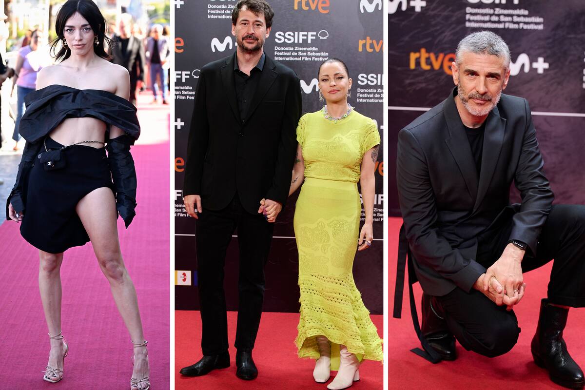 Dolores Fonzi y Santiago Mitre estuvieron en la ceremonia de inauguración del festival de San Sebastián mientras que Leonardo Sbaraglia pasó por la alfombra roja de la presentación de un film