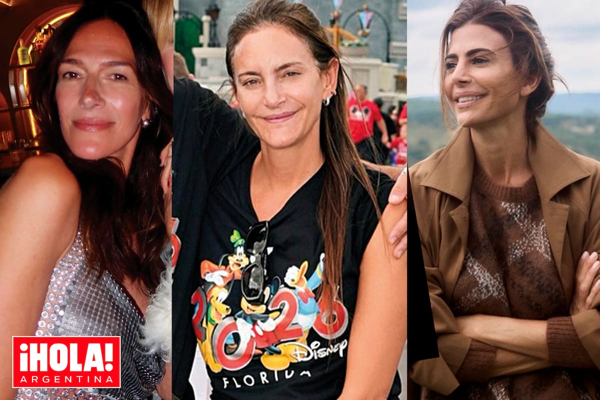 Dolores Trull, Luciana Aymar y Juliana Awada