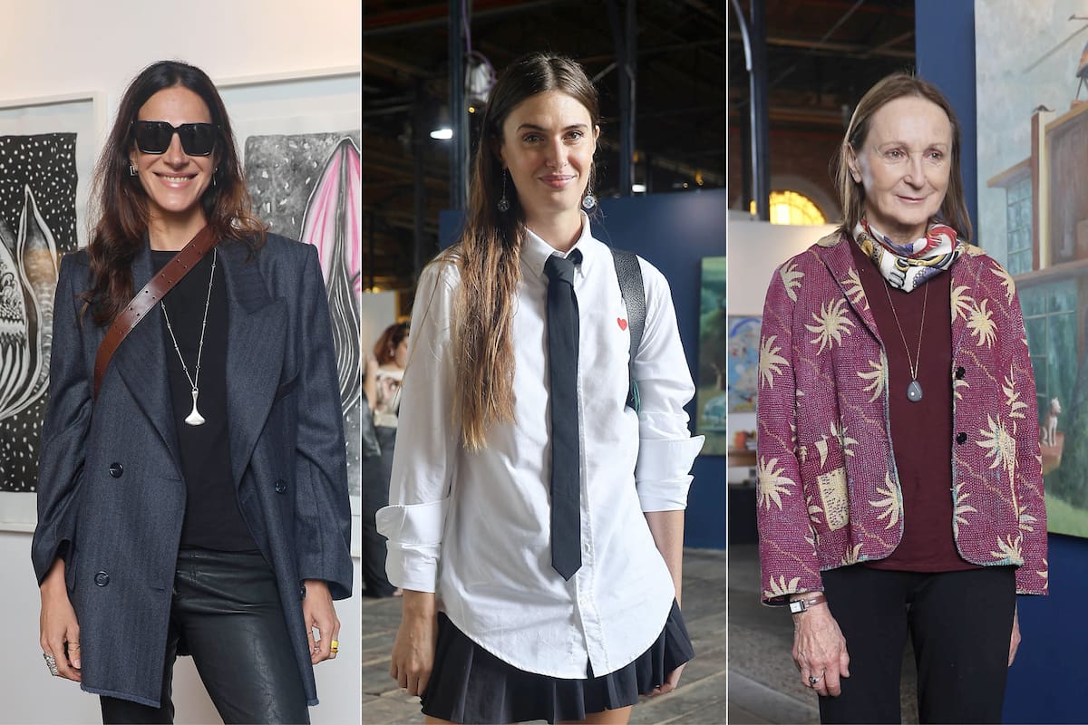 Dolores Trull, Mía Flores Pirán y Teresa Anchorena