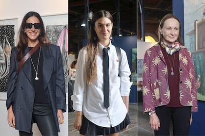 Dolores Trull, Mía Flores Pirán y Teresa Anchorena