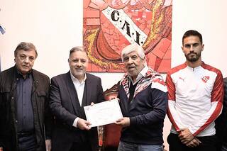 El conductor asumió el mando de Independiente y le puso fin al ciclo de Hugo Moyano