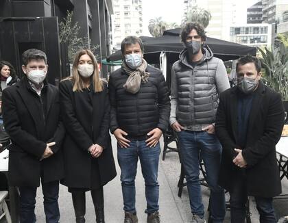 Domenichini, Tavela, Manes, Lousteau y Tetaz