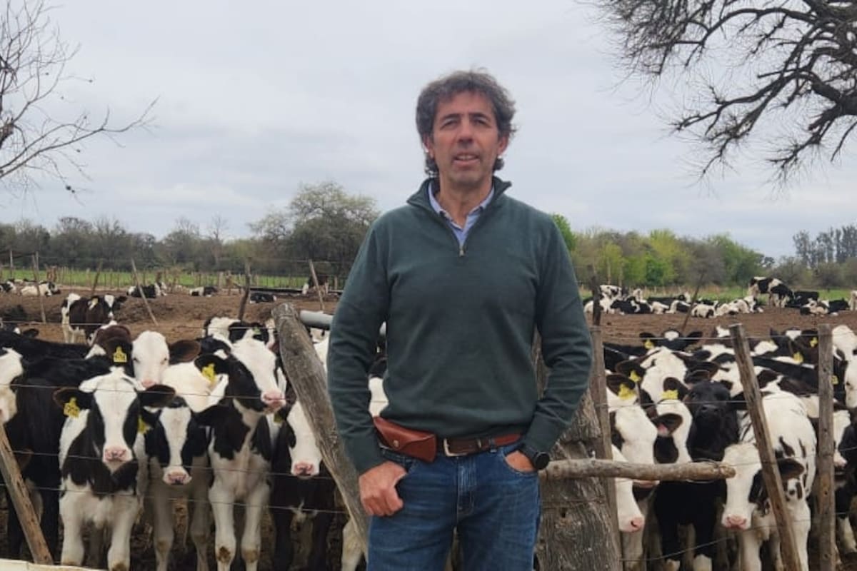 Domingo Colombres administra junto con sus hermanos una empresa familiar de 1100 hectáreas en Trancas, al norte de Tucumán