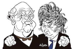 Domingo F. Sarmiento y Javier Milei