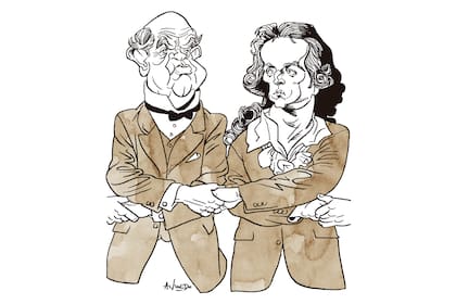 Domingo Faustino Sarmiento y Friedrich Schiller