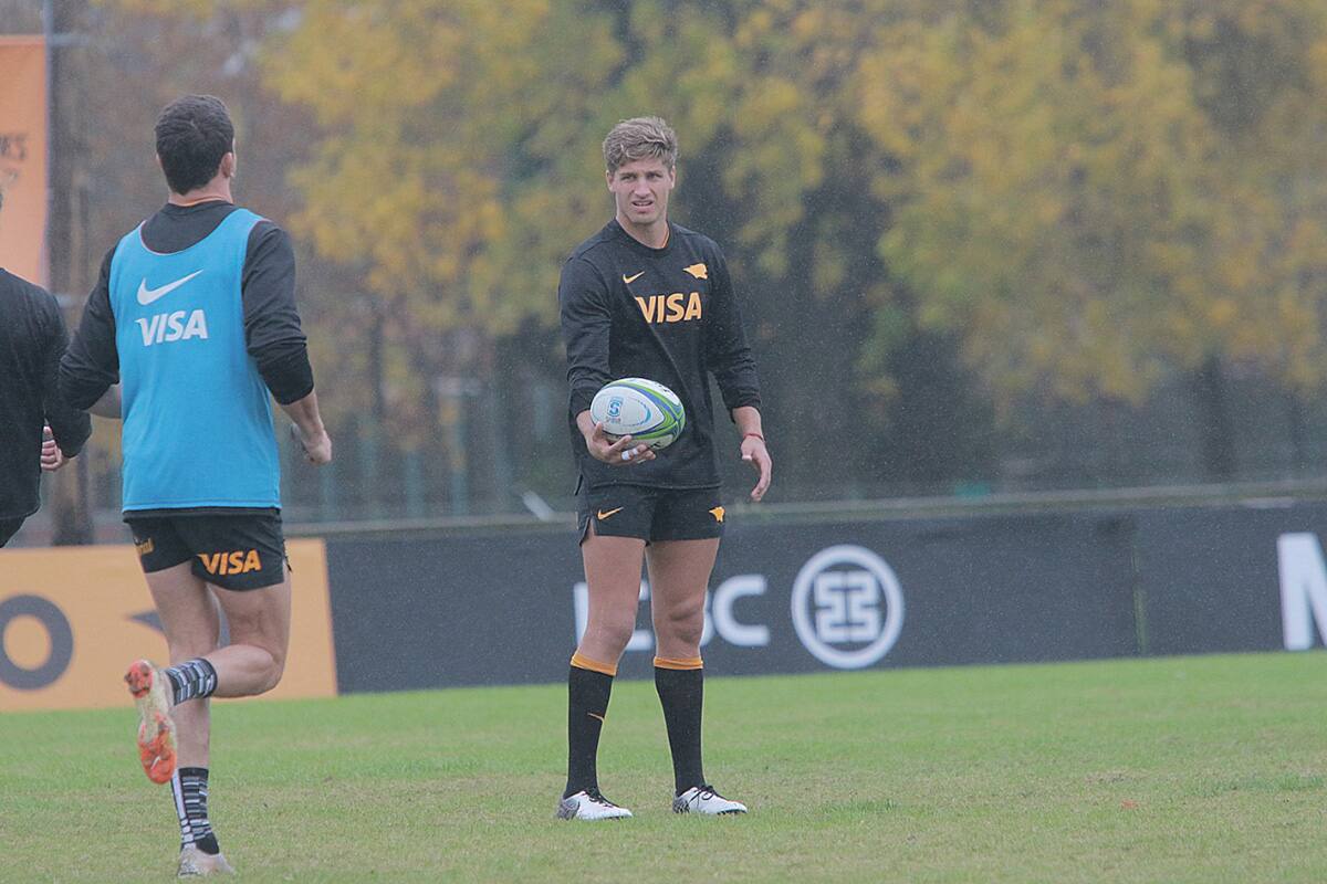 Domingo Miotti volverá a ser titular como 10 en Jaguares, esta tarde en Vélez