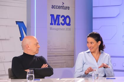 Domingo Speranza (Newmark) y Alexia Rattazzi (PANAACEA)