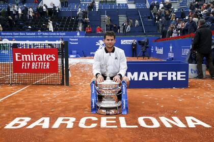 Dominic Thiem, campeón en Barcelona