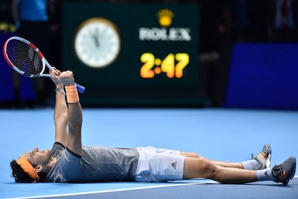 Dominic Thiem sueña despierto: el austríaco avanzó, por primera vez, a las semifinales de la Copa de Maestros