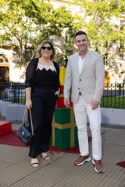 Dominique Metzger y Sebastián Calfun