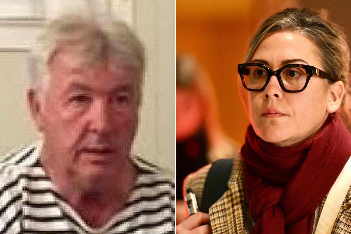 Dominique Pelicot y su hija Caroline