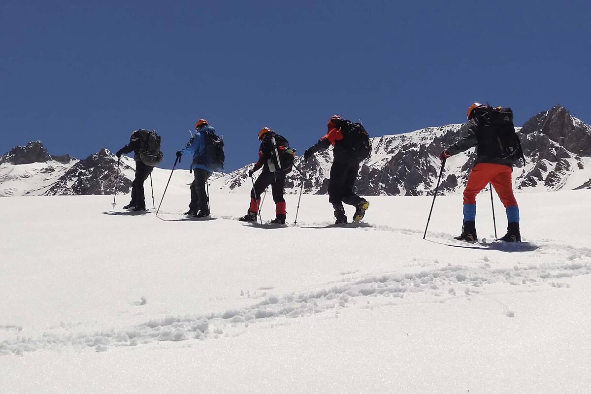 Domuyo, una montaña de casi 5000 metros.