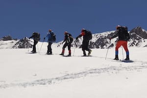 Domuyo, una montaña de casi 5000 metros.