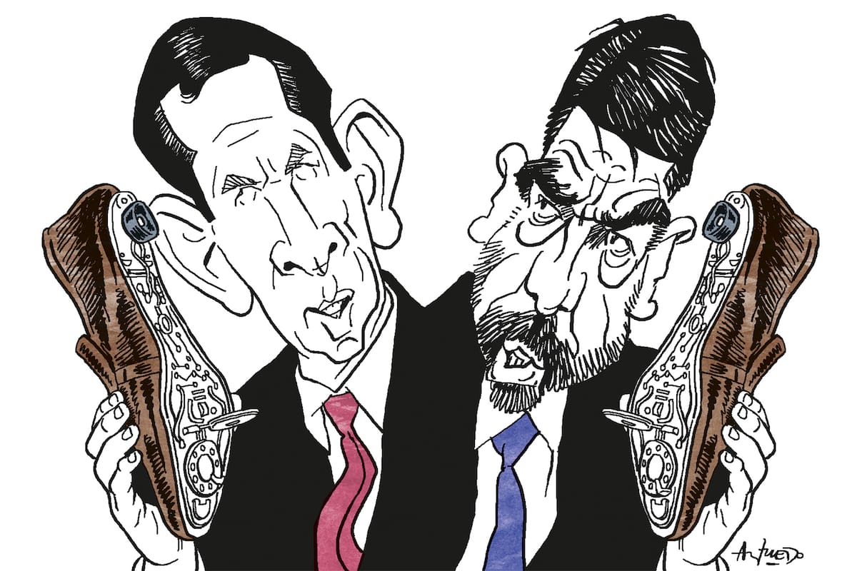 Don Adams como el Superagente 86 y Rodolfo Tailhade