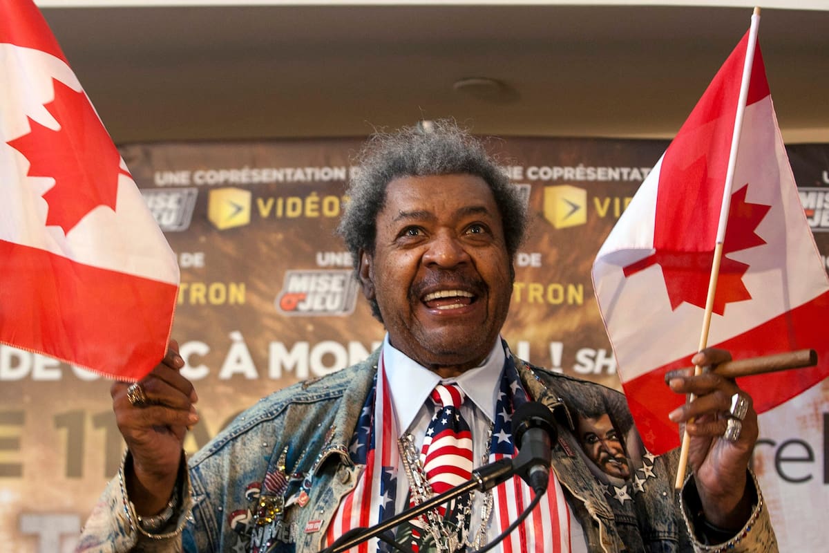 Don King tiene 89 y sigue vigente en el mundo de la promoción del boxeo