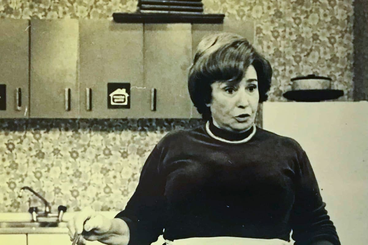 Doña Petrona, símbolo de la televisión argentina y pionera de los programas de cocina