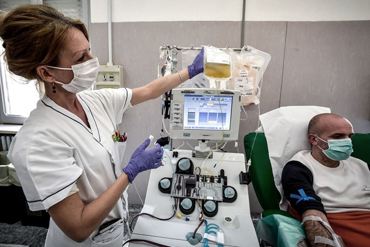 Donación de plasma para Covid-19