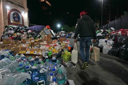 Donaciones en la parroquia Cacupé por los damnificados por inundaciones en Bahía Blanca