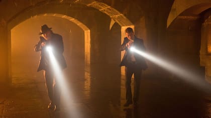Donal Logue y Ben McKenzie, en una de las escenas de la nueva temporada