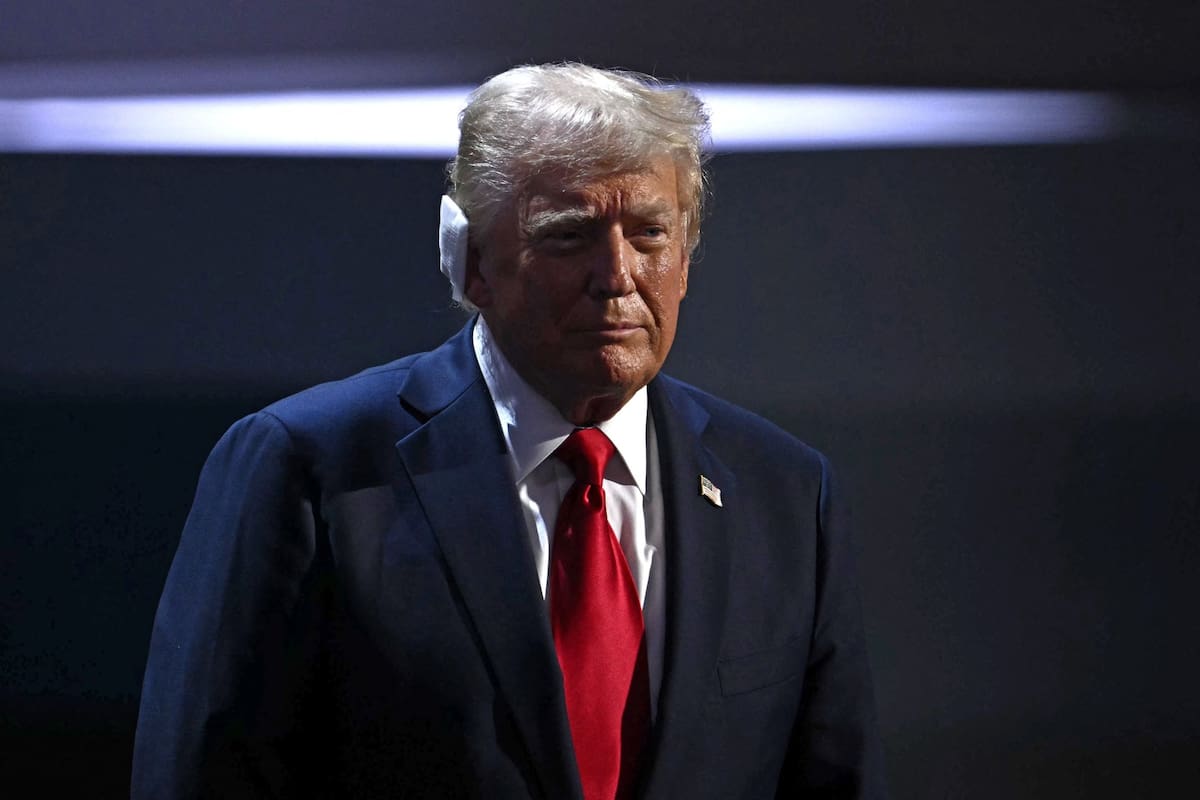 Donald Trump aceptó ser el candidato republicano en las elecciones 2024 en Estados Unidos