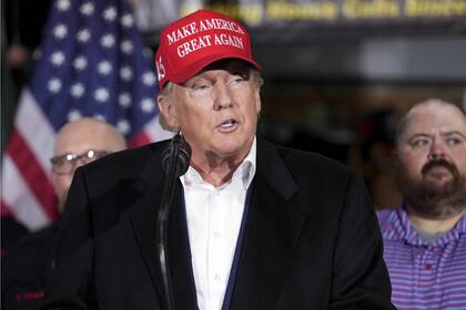 Donald Trump brindó el discurso de cierre en la Conferencia de Acción Política Conservadora (CPAC), en Maryland, EE.UU.
