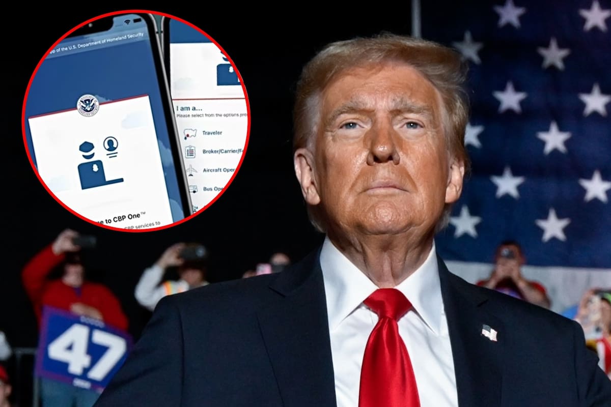Donald Trump canceló las citas a través de la app CBP One y dio por terminado el programa de parole humanitario