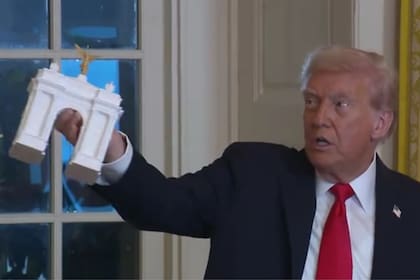 Donald Trump compartió detalles del proyecto en una conferencia antes de una cena en la Casa Blanca (X/@WhiteHouse)