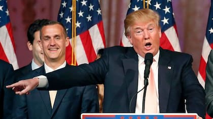 El presidente electo de los Estados Unidos, Donald Trump