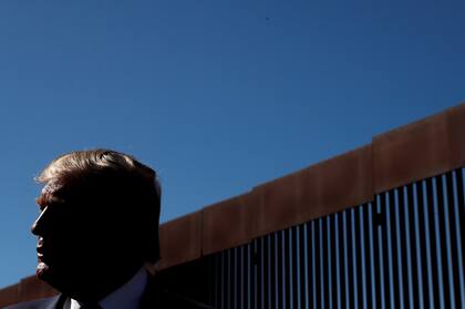 Donald Trump dijo que, una vez que se finalice la obra del muro con México, "será prácticamente imposible ingresar ilegalmente" a Estados Unidos
