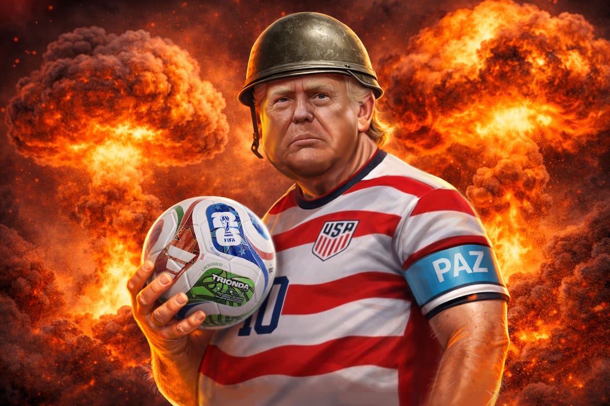 Donald Trump, en el centro del mundo por la guerra desatada contra Irán y porque la nación que preside organizará el Mundial