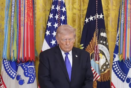 Donald Trump, en la Casa Blanca.
