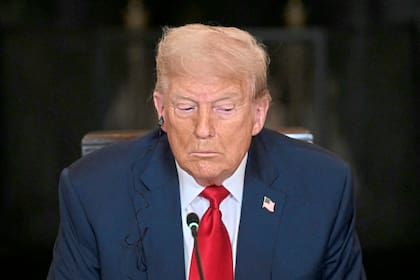 Donald Trump, en una reunión en la Casa Blanca.