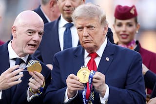 El desplante de Cuti Romero a Trump durante la entrega de medallas