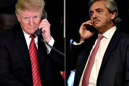 Donald Trump felicitó a Alberto Fernández