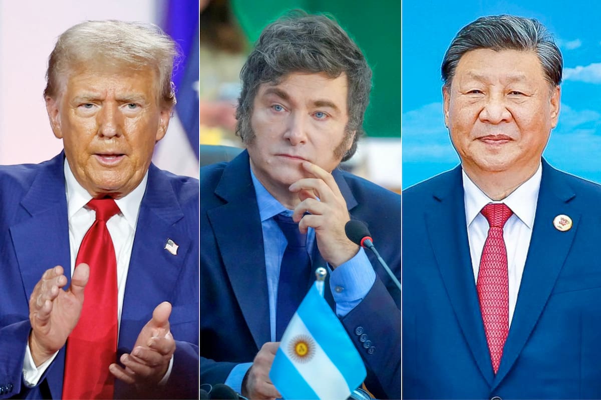 Donald Trump, Javier Milei, Xi Jinping