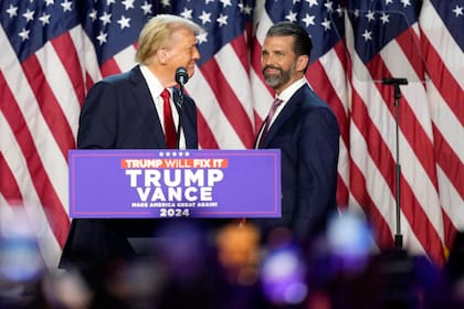 Donald Trump Jr. es el primer hijo del empresario; su madre es Ivana Trump