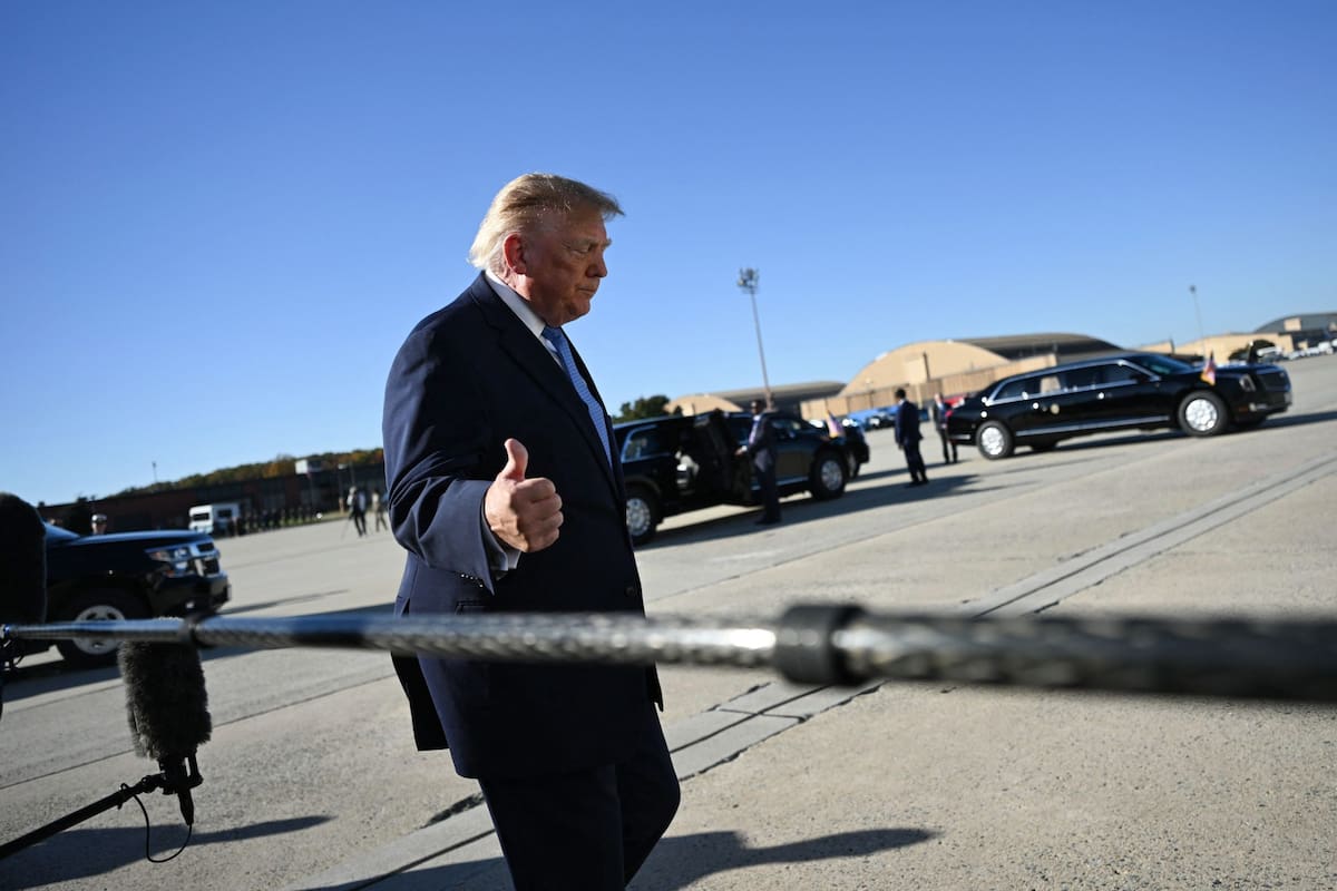 Donald Trump (Kent NISHIMURA / AFP)