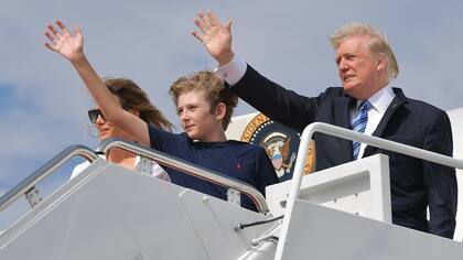 Donald Trump mete a Barron, su hijo de 11 años, en el escándalo del Rusiagate