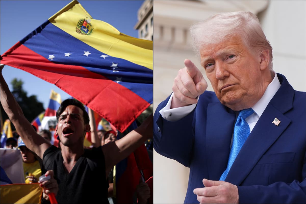 Donald Trump no descartó la posibilidad de presentarse como candidato a presidente en Venezuela