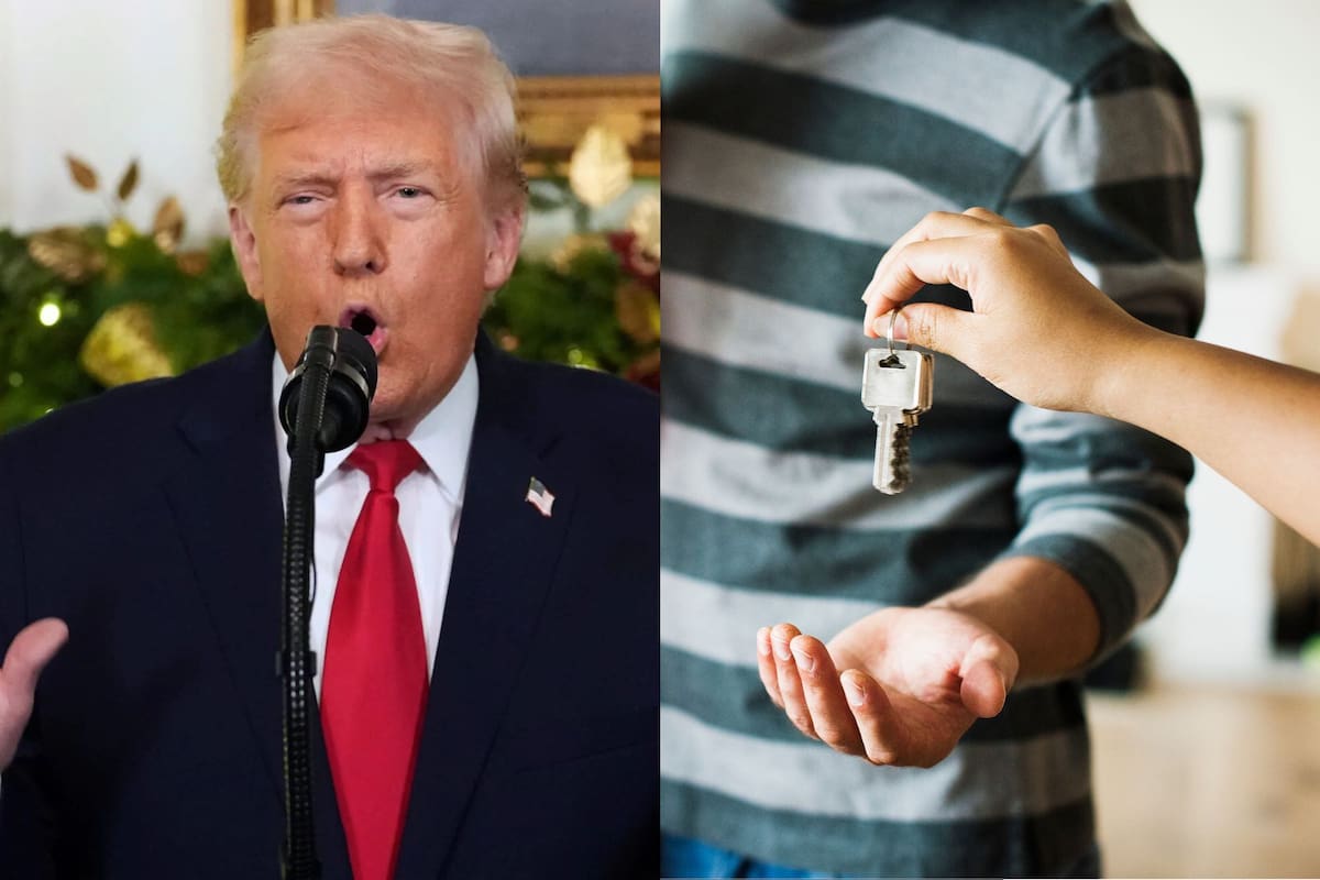 Donald Trump planea múltiples reformas de vivienda para 2026