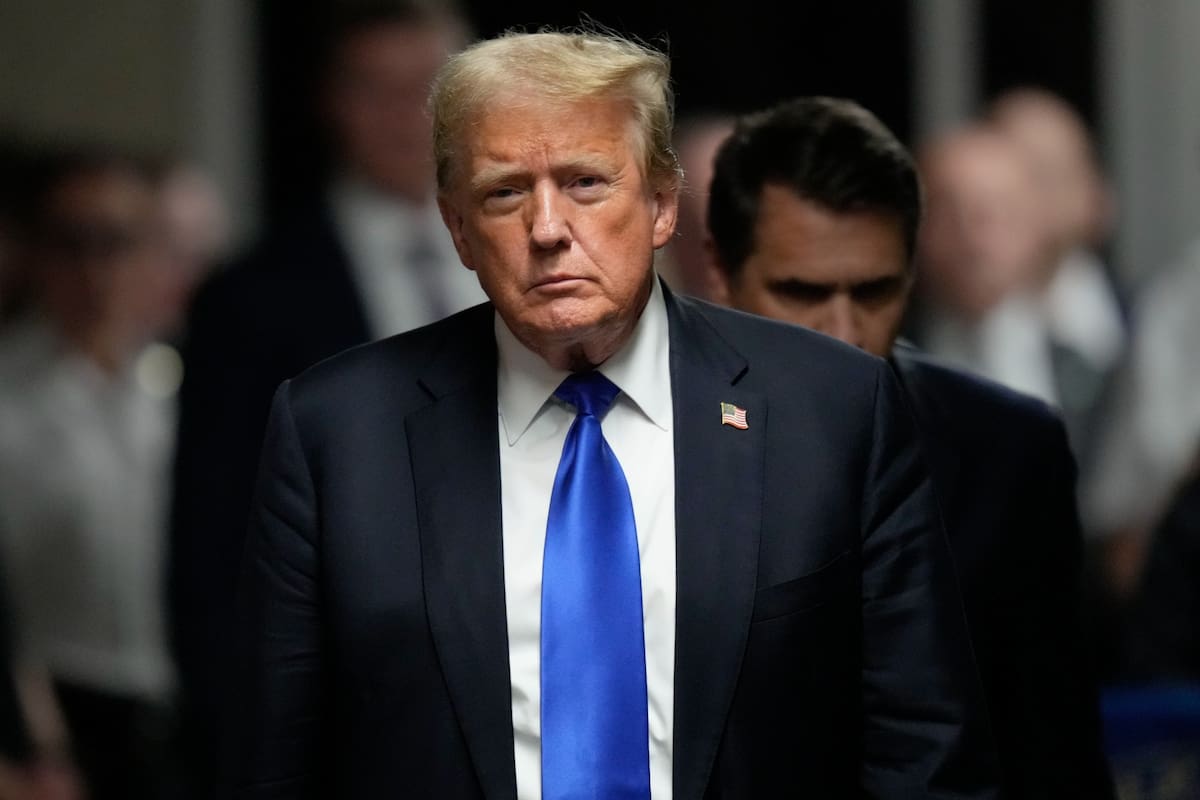 Donald Trump podría perder su licencia de porte de armas (AP Foto/Seth Wenig, Pool)