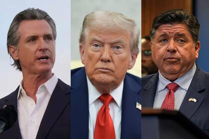 Donald Trump publicó videos con IA sobre Gavin Newsom y JB Pritzker y el gobernador de California respondió