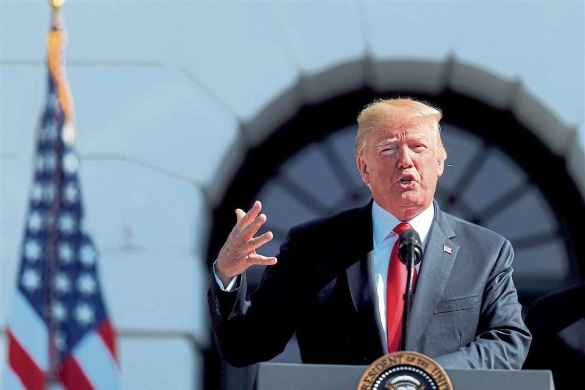 Donald Trump se muestra confiado