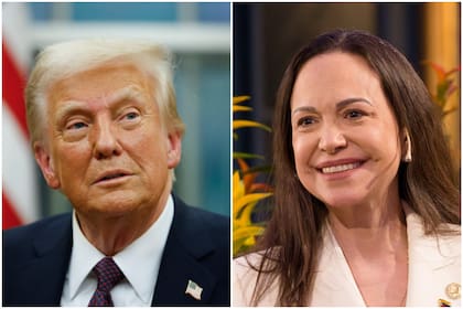 Donald Trump se refirió a la posibilidad de que María Corina Machado tome un rol en el gobierno venezolano