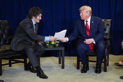 Donald Trump se reúne con Javier Milei durante la Asamblea General de las Naciones Unidas