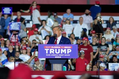 Donald Trump tuvo un evento en Hialeah y no asistió al tercer debate republicano
