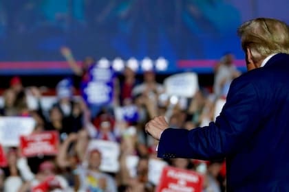 Donald Trump tuvo un evento en Hialeah y no asistió al tercer debate republicano