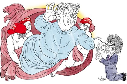 Donald Trump: una de las esperanzas de Milei