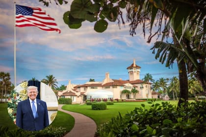 Donald Trump visita en varias oportunidades la Casa Blanca de Invierno, que se ubica en Florida (The Mar-a-Lago Club/Instagram/@realdonaldtrump)